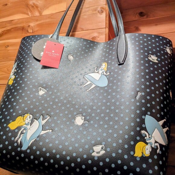 NWT Limited Edition Alice in Wonderland Kate Spade Set - Picture 1 of 15